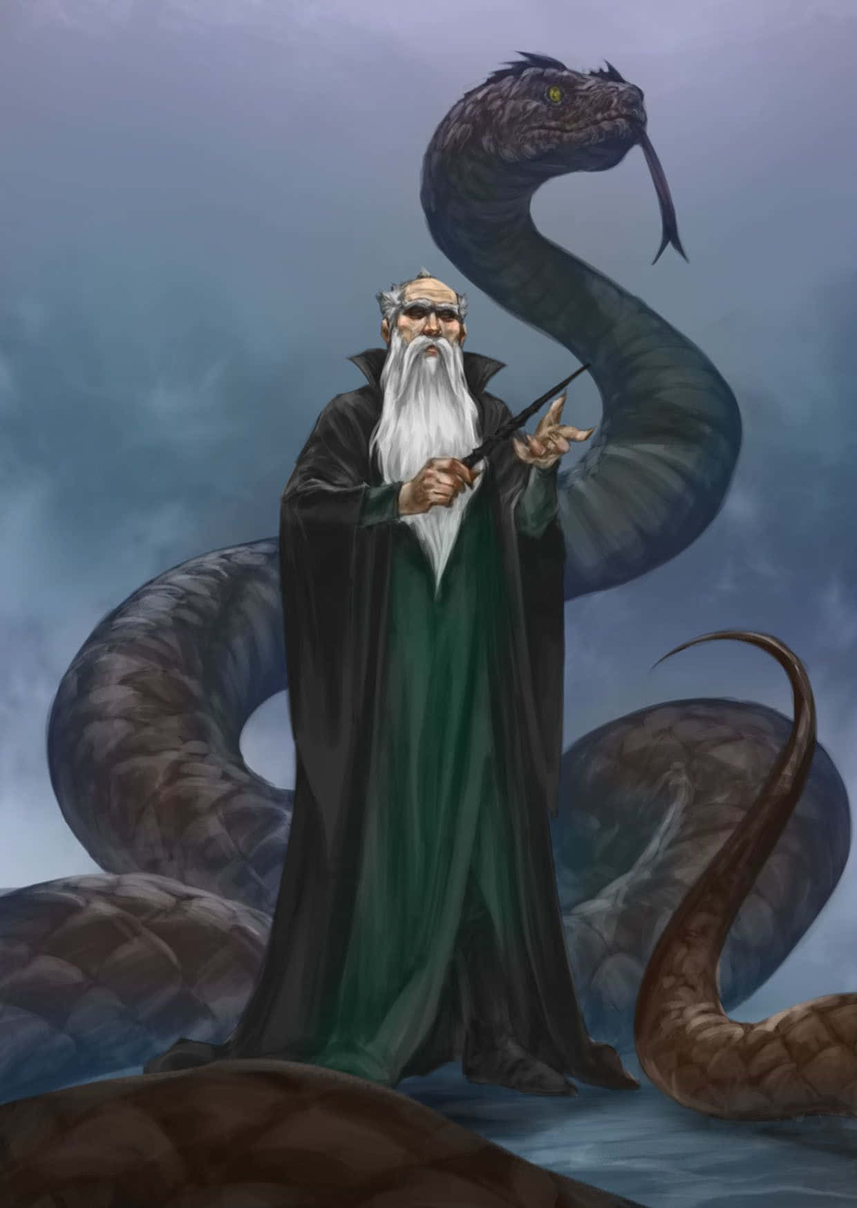 Salazar Slytherin, Co-founder of Hogwarts Wallpaper