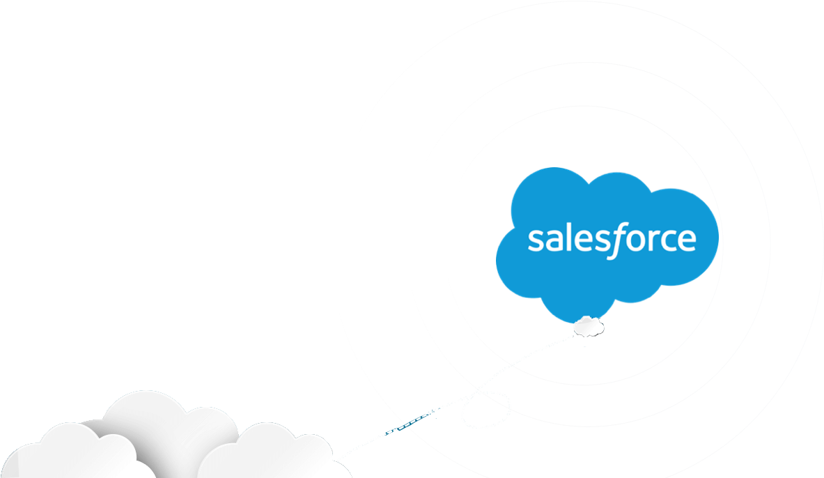 Download Salesforce Cloud Graphic | Wallpapers.com