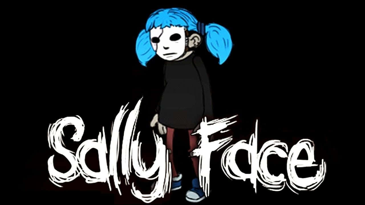 Sally Face solving mysteries in a dark and eerie room