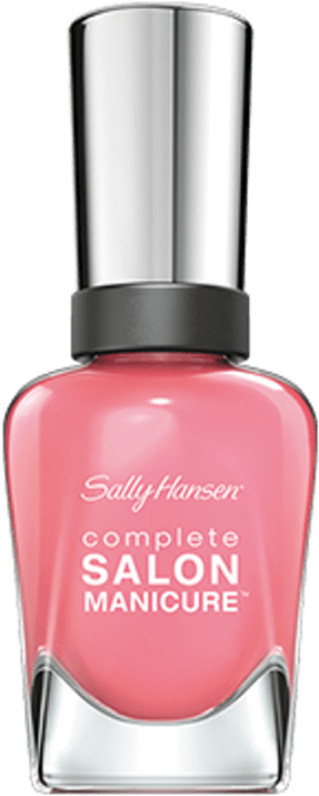 Sally Hansen Pink Nail Polish Bottle PNG