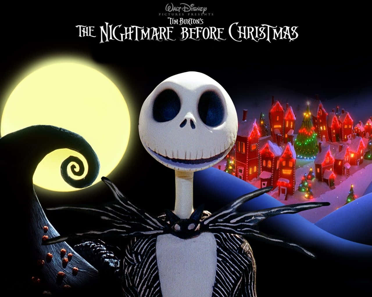 "Sally shows her innocence and resolve in The Nightmare Before Christmas." Wallpaper