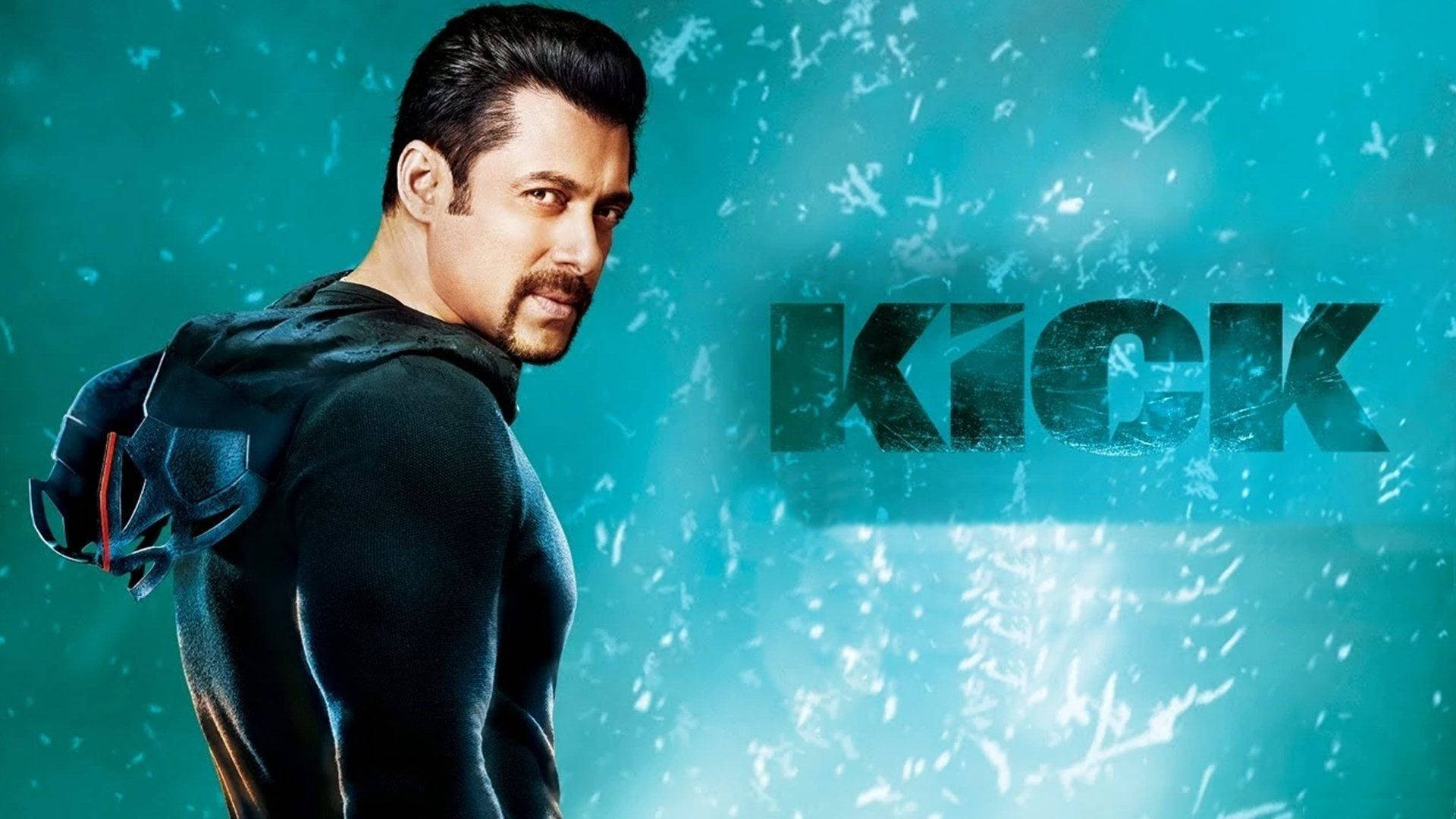 Download Salman Khan Hd Kick Movie Logo Wallpaper 