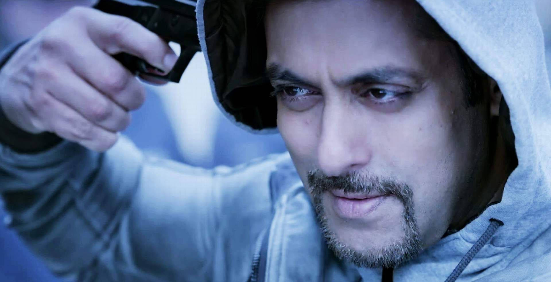 Salman Khan Hd Kick Pointing Gun To Temple