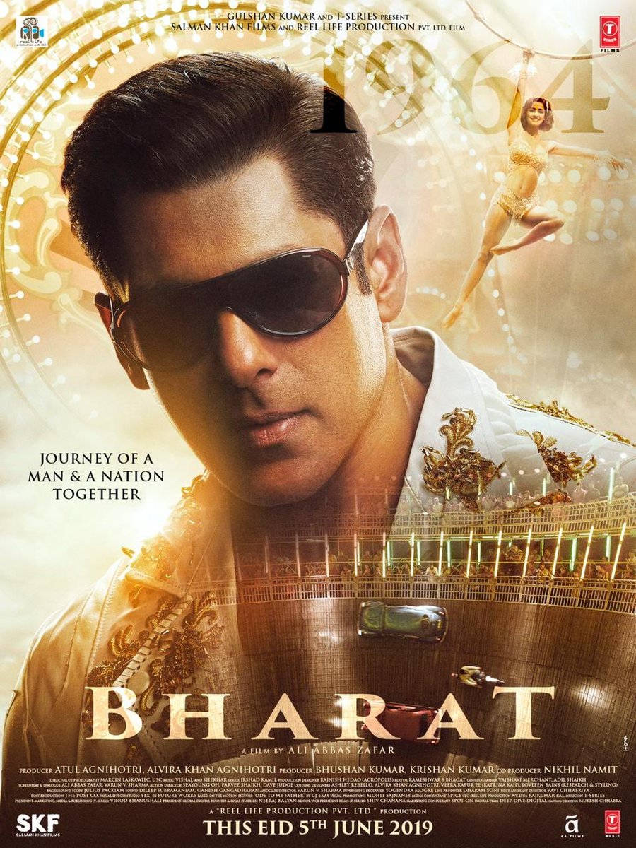 Salman Khan In Bharat Poster Wallpaper