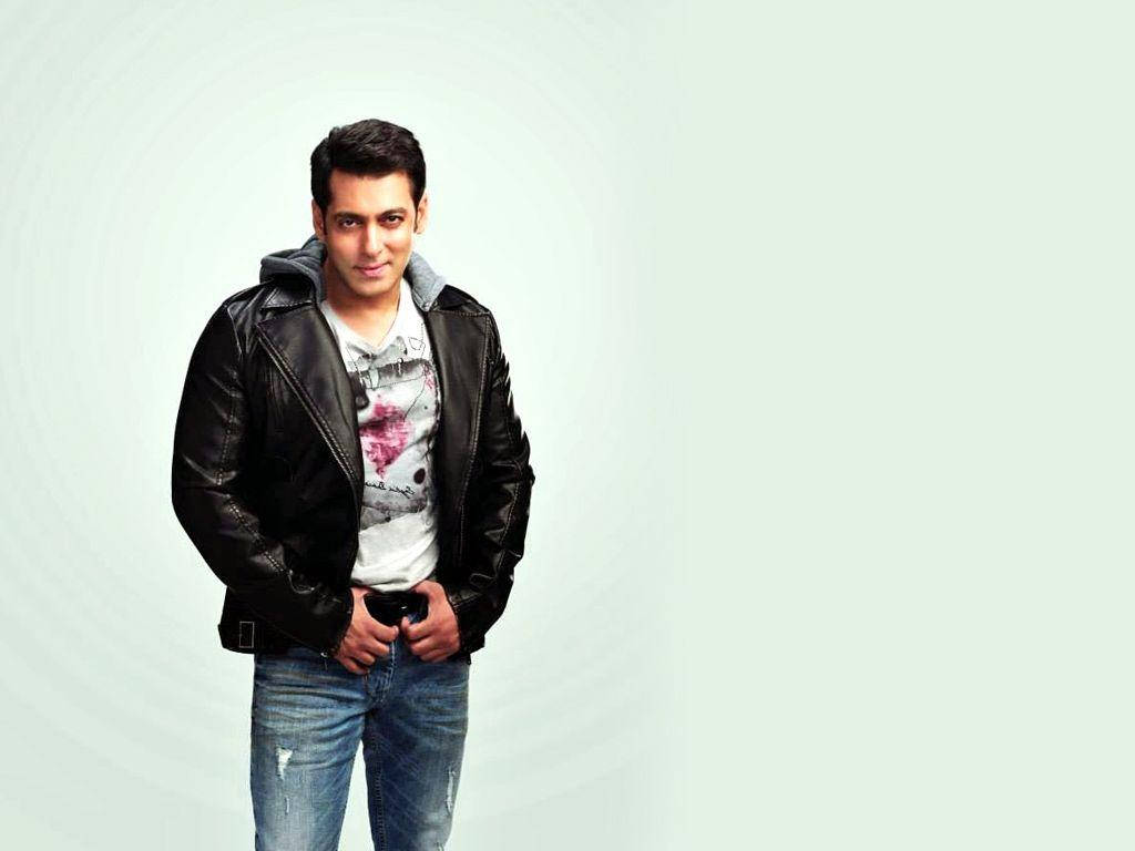 Salman Khan In Black Jacket Hd