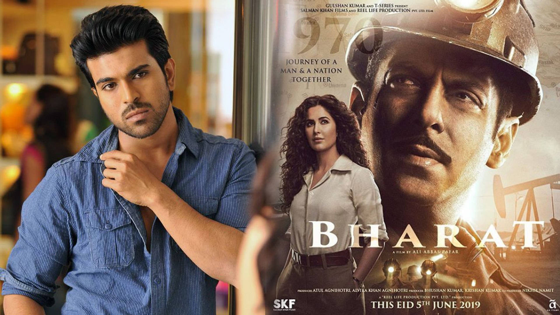 Download Salman Khan With Bharat Movie Poster Wallpaper 