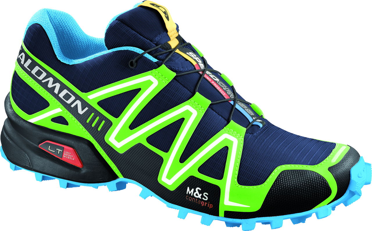 Salomon Trail Running Shoe PNG