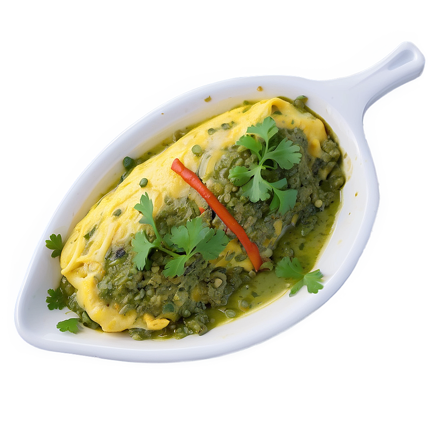 Salsa Verde Omelette Png Wxc PNG