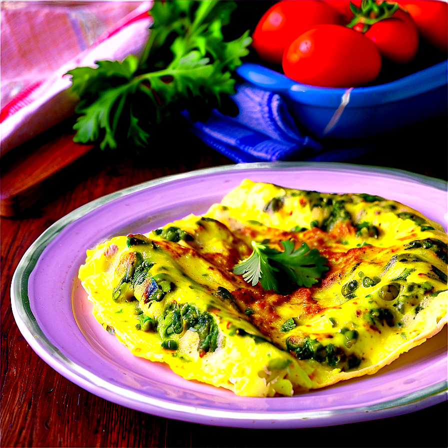 Salsa Verde Omelette Png Xec PNG