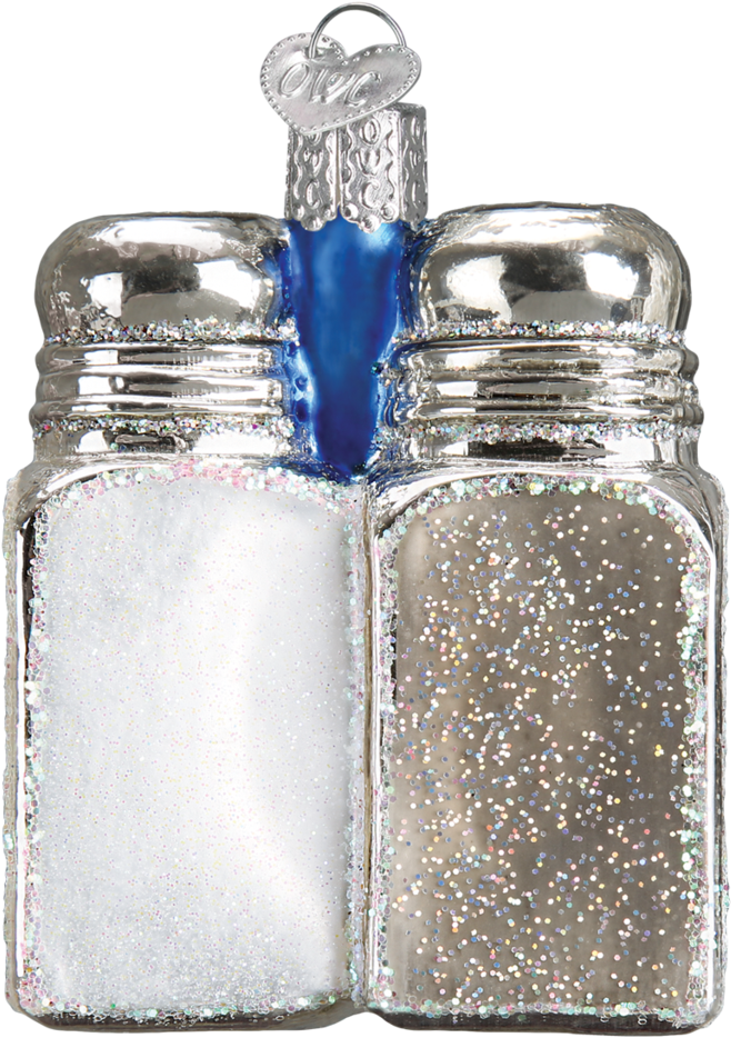 Saltand Pepper Shaker Ornament PNG