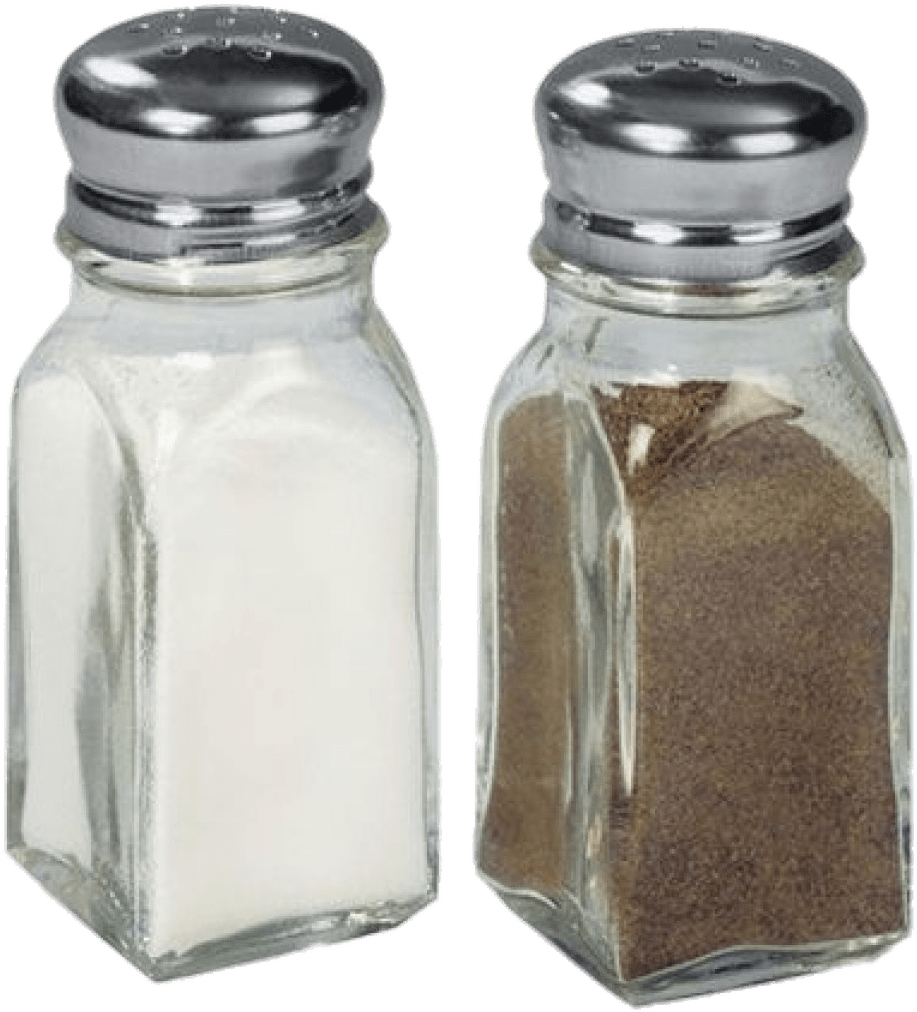 Saltand Pepper Shakers PNG