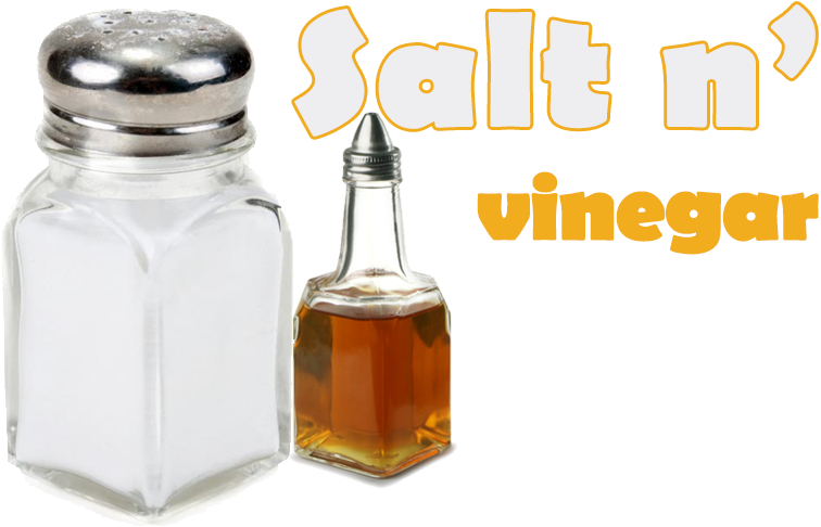Saltand Vinegar Condiments PNG