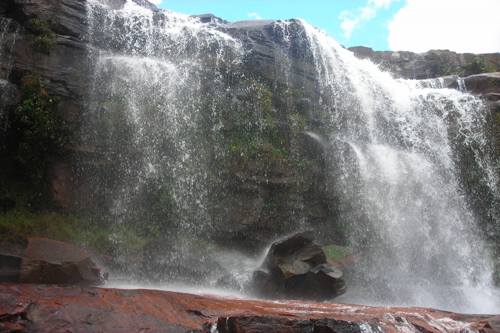 Salto Pacheco Waterfalls In Venezuela