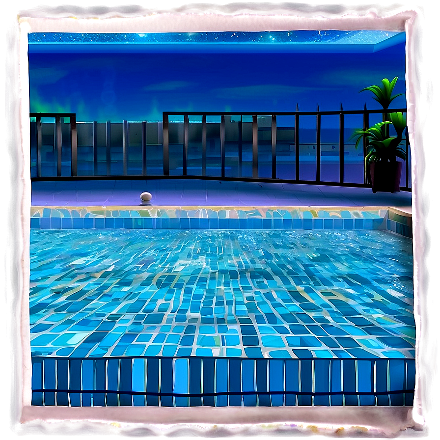 Saltwater Swimming Pool Png 3 PNG