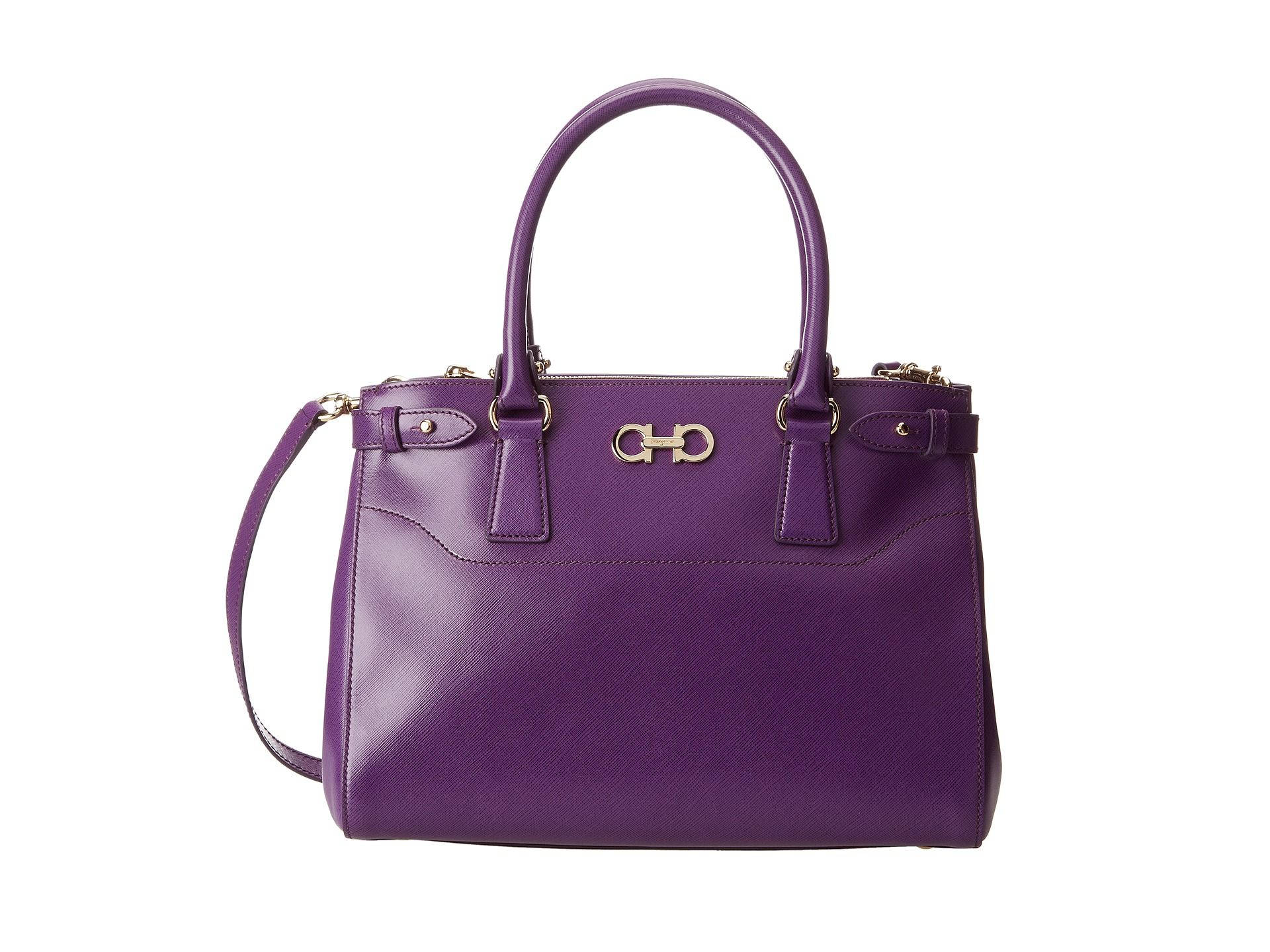 Salvatore Ferragamo Purple Handbag Wallpaper