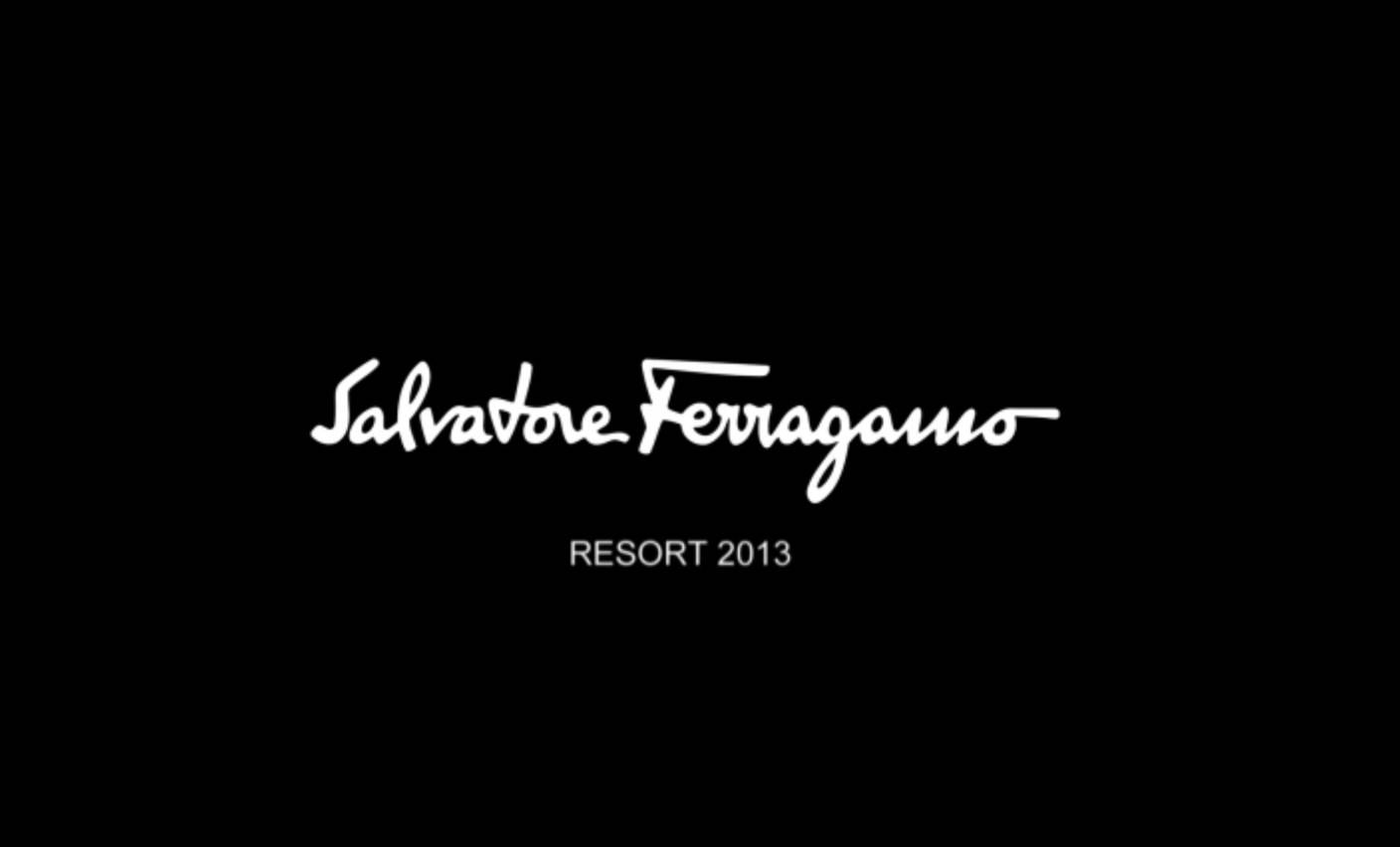 Salvatore Ferragamo Resort 2013 Wallpaper