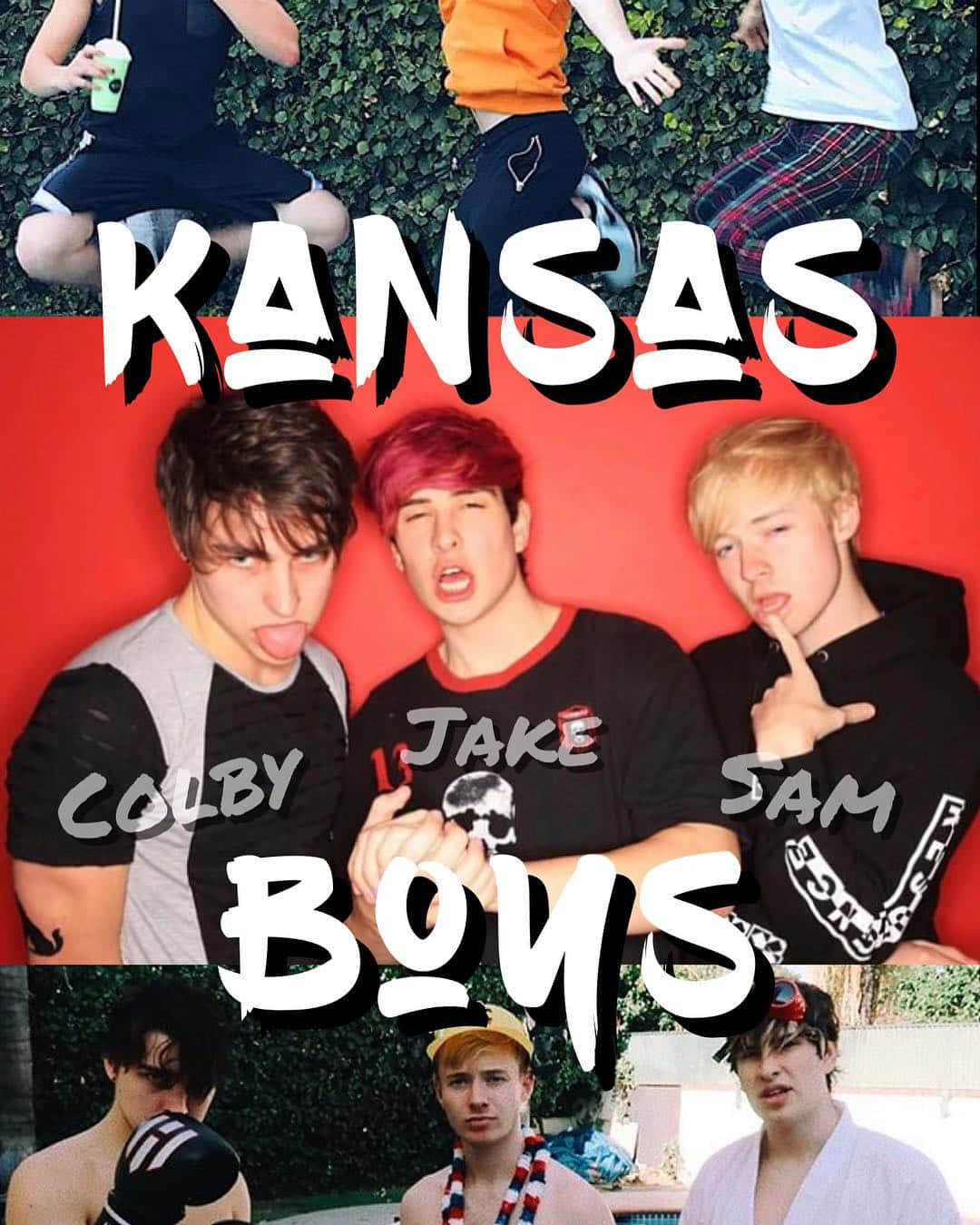 Sam And Colby on an Adventure Wallpaper
