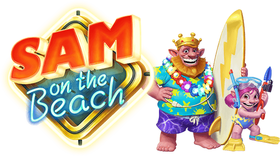 Sam On The Beach Slot Characters PNG
