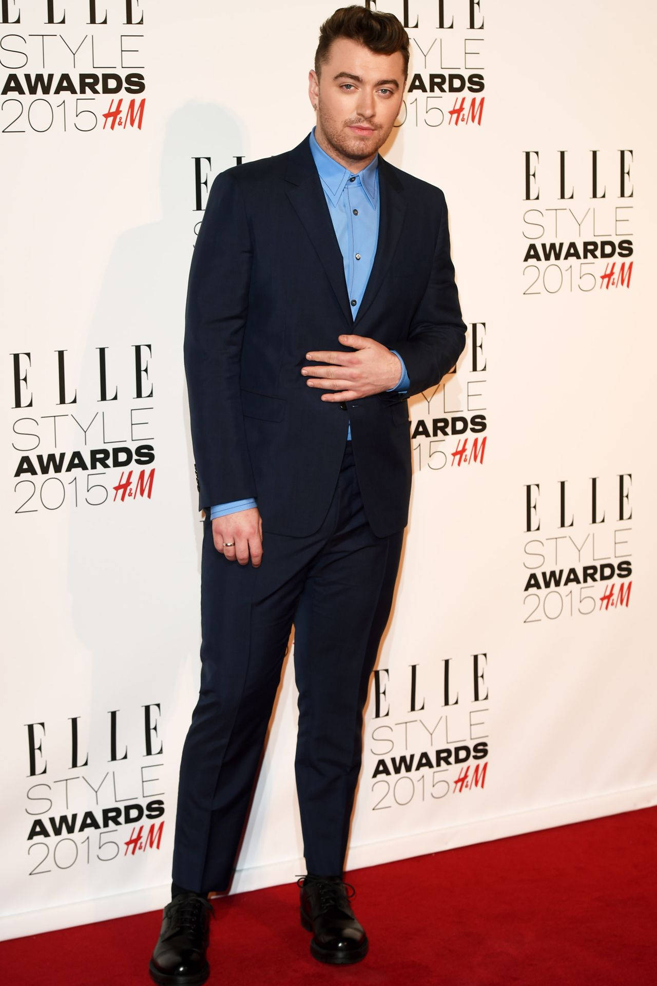 Sam Smith At Elle Awards 2015 Background