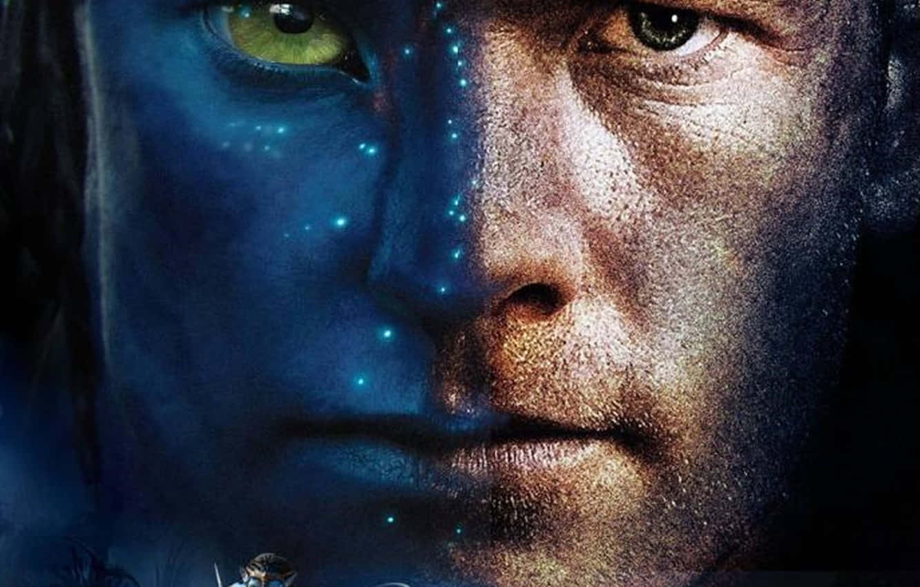 Samworthington Como Jake Sully En Avatar. Fondo de pantalla