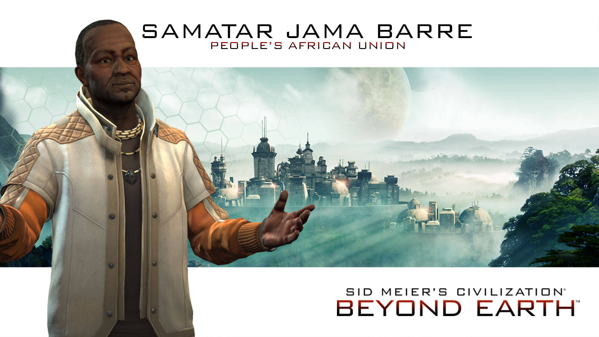 Samatar Jama Barre Civilization Beyond Earth Unison Tapet. Wallpaper