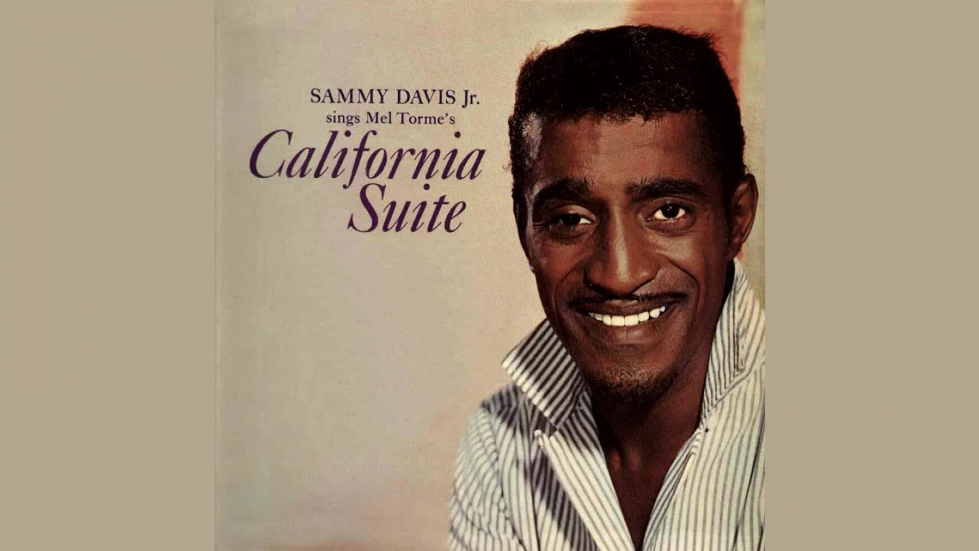 Sammy Davis Jr. 1964 California Suite Album Cover Vægtapet Wallpaper