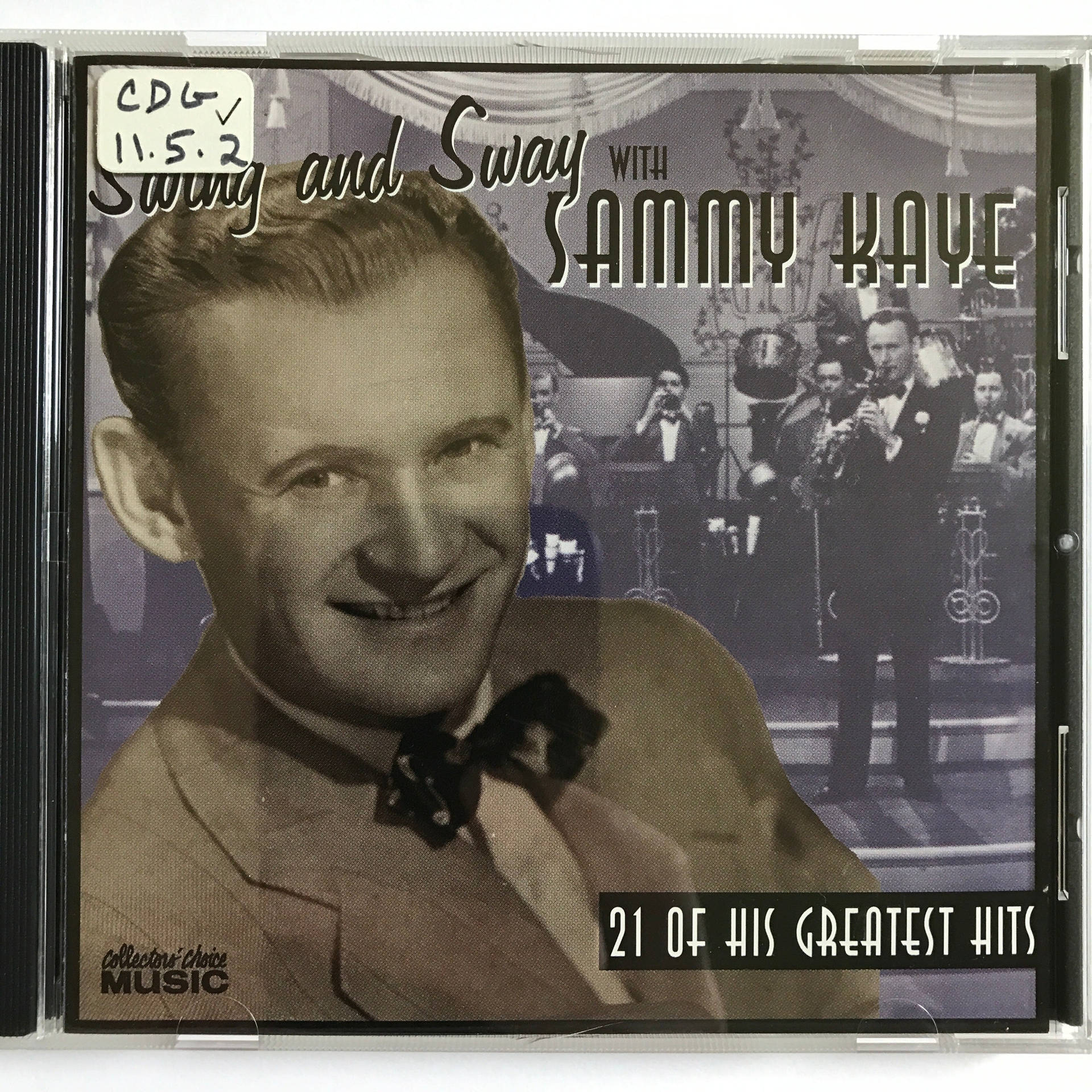 Sammy Kaye største hits CD Album tapet Wallpaper