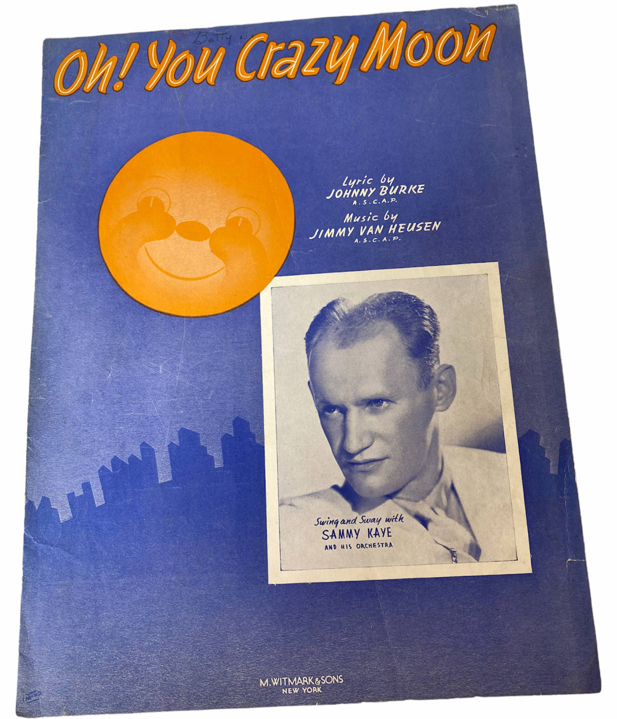 Sammy Kaye Oh! You Crazy Moon Cover Wallpaper