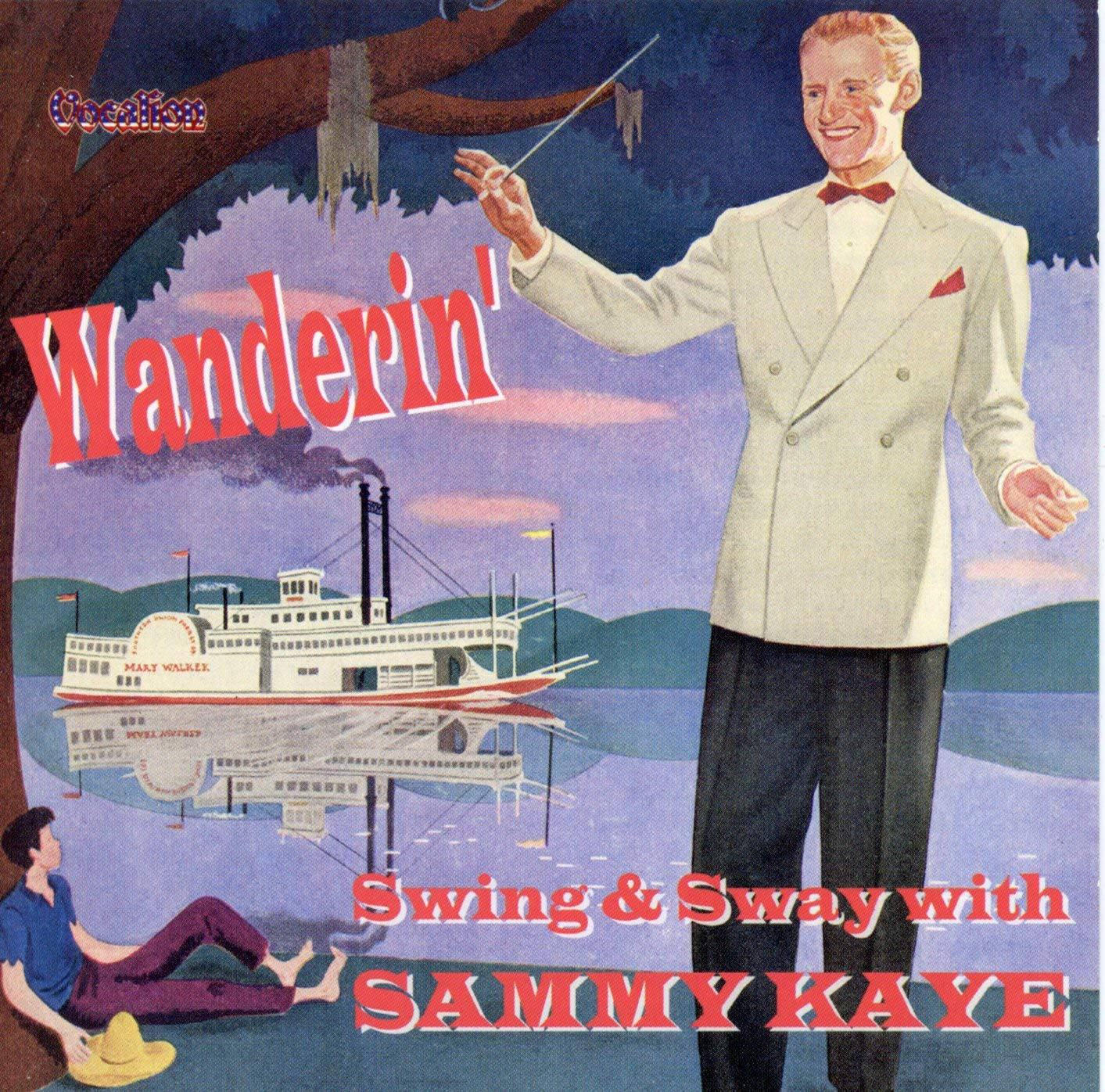 Sammy Kaye Wanderin' Album Cover Wallpaper