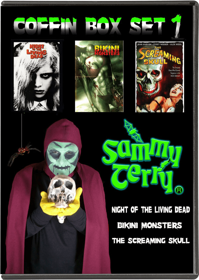 Sammy Terry Coffin Box Set D V D Cover PNG