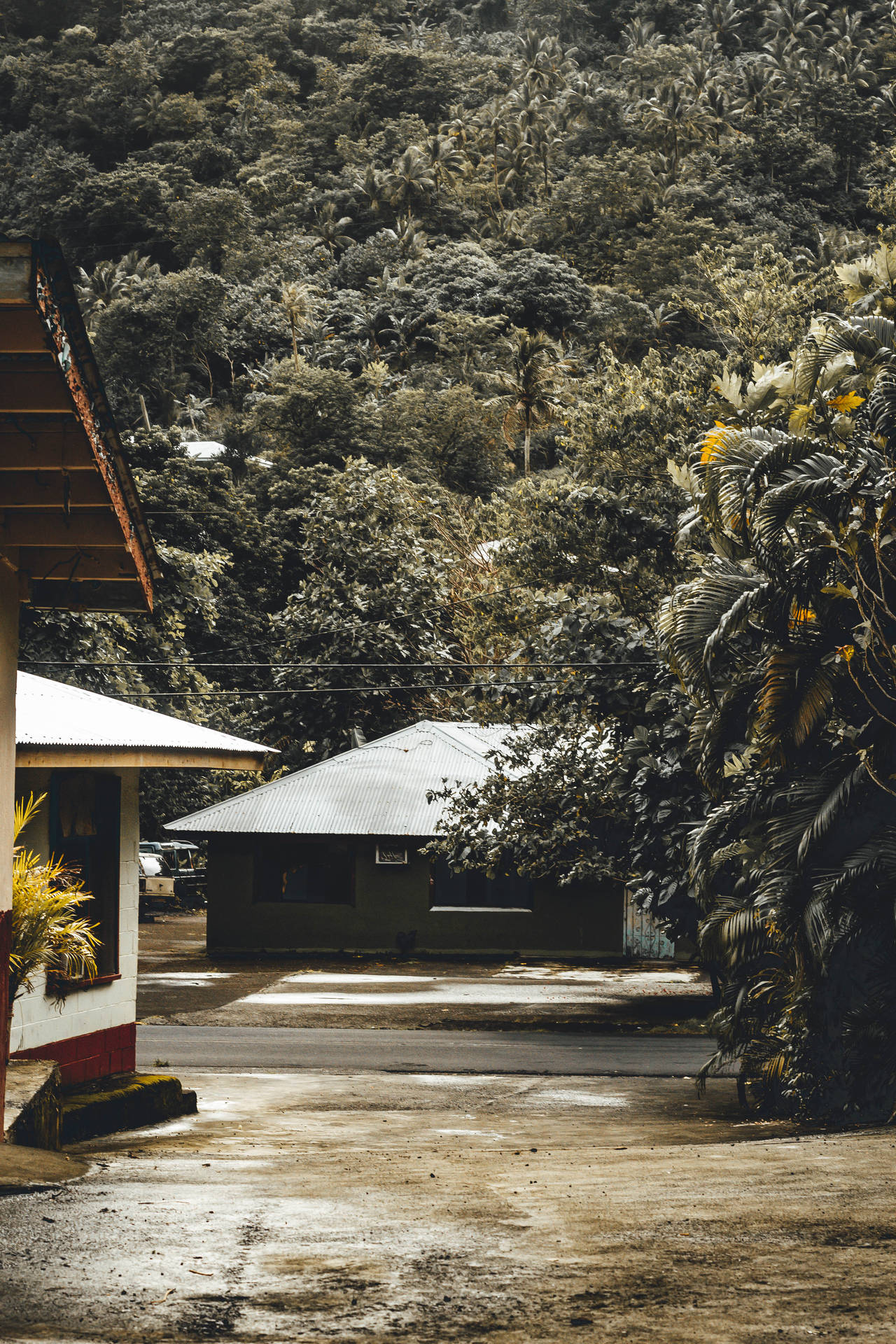 Samoavillage En Pago Pago Fondo de pantalla