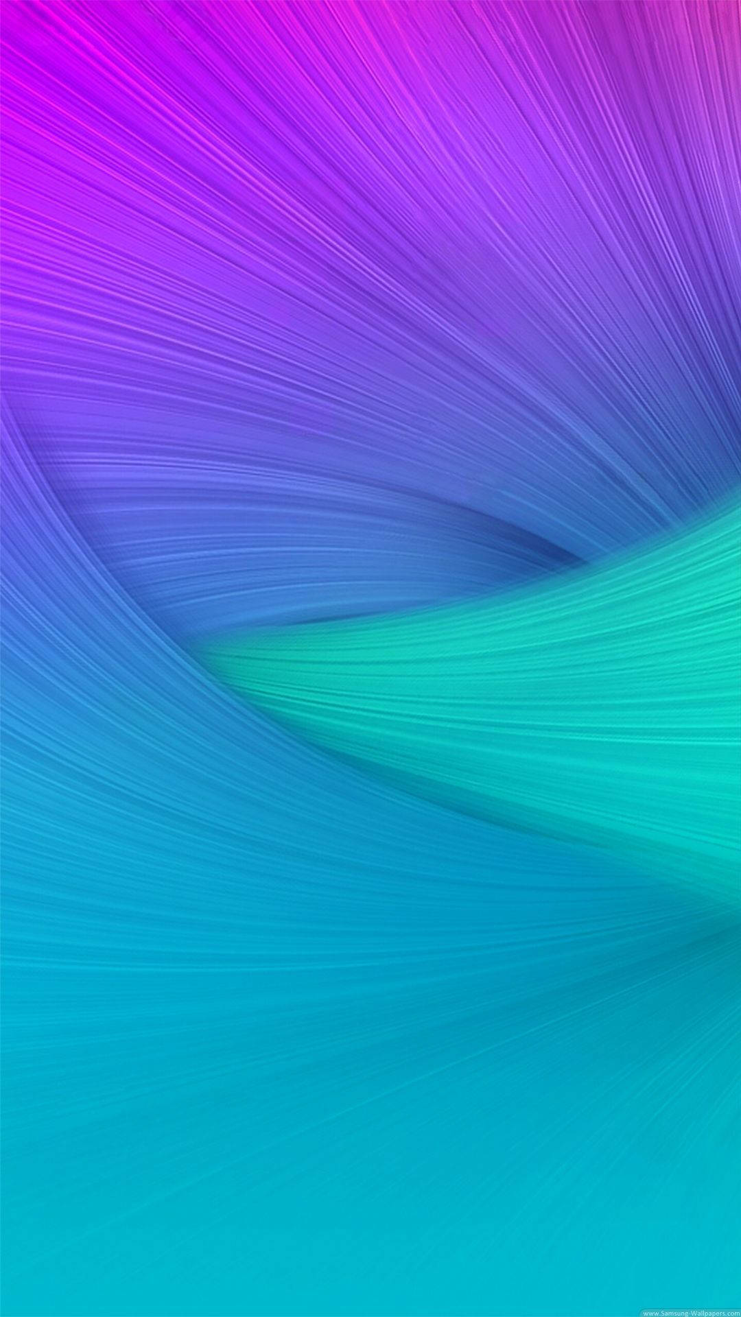 Samsung A51 Blue And Purple Abstract Waves Picture