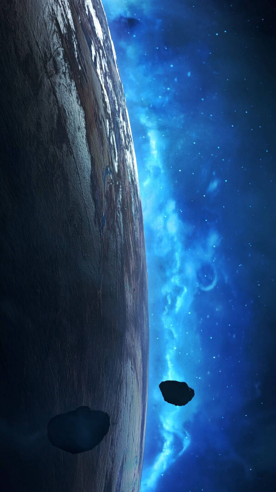 Samsung A71 Orbiting Asteroids