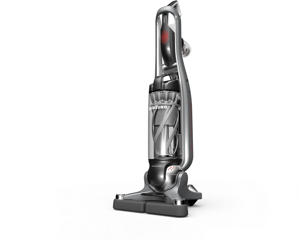 Samsung Cordless Vacuum Cleaner Standing PNG