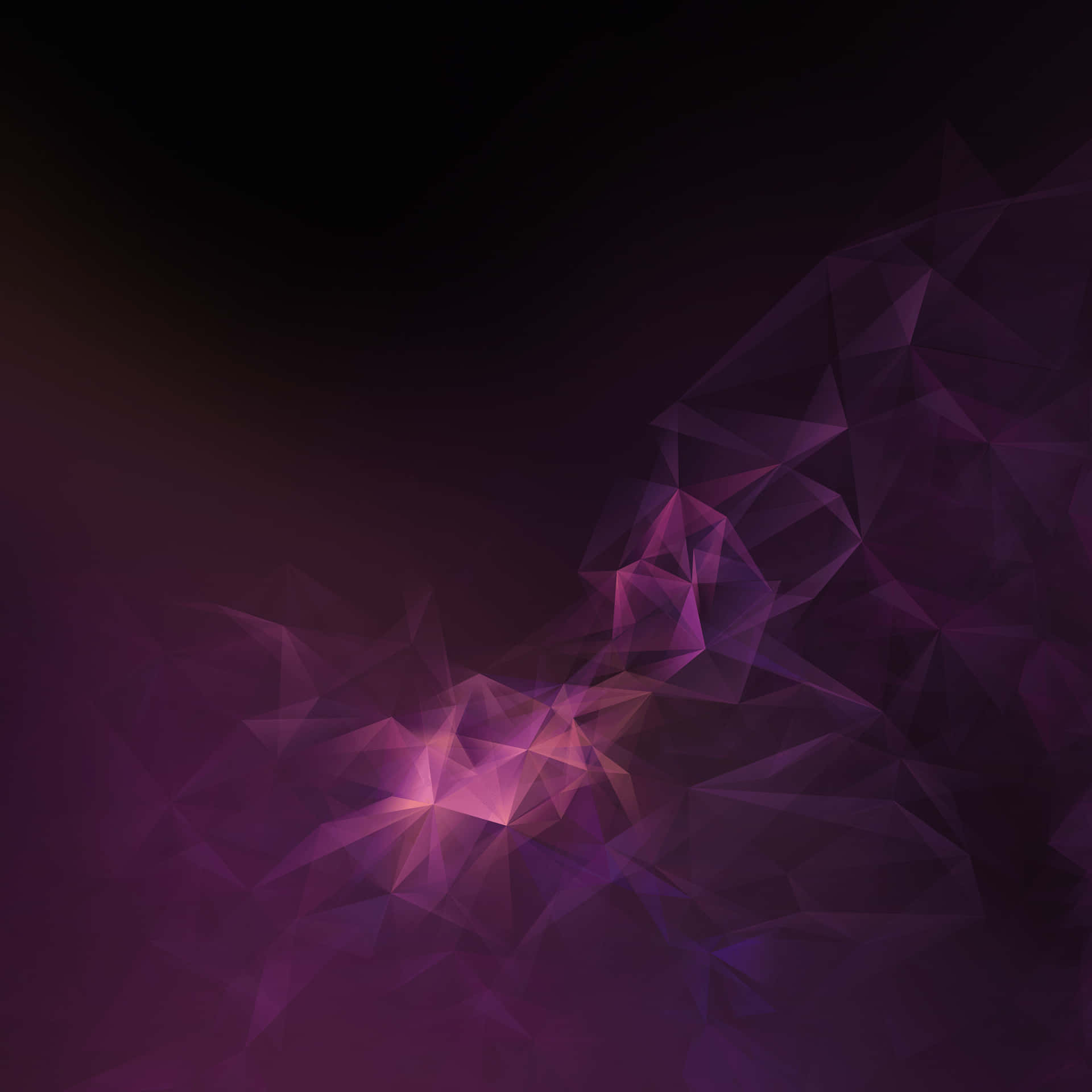 Purple Abstract Background With Triangles Wallpaper