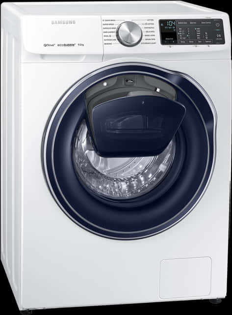 Samsung Eco Bubble Washing Machine PNG