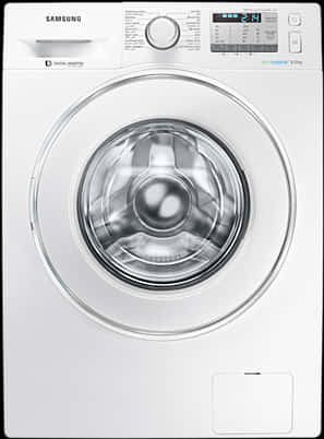 Samsung Front Load Washing Machine PNG