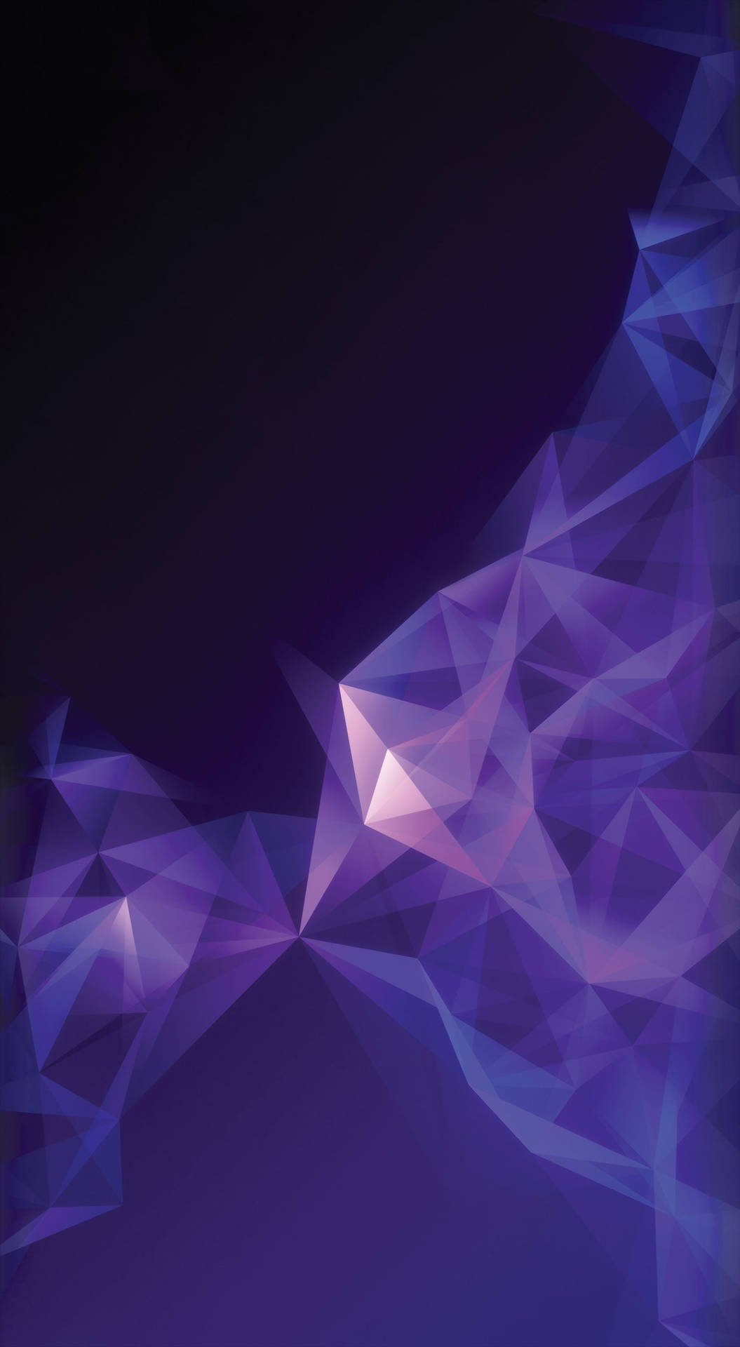 Samsung Galaxy 4k Purple Geometric Pattern