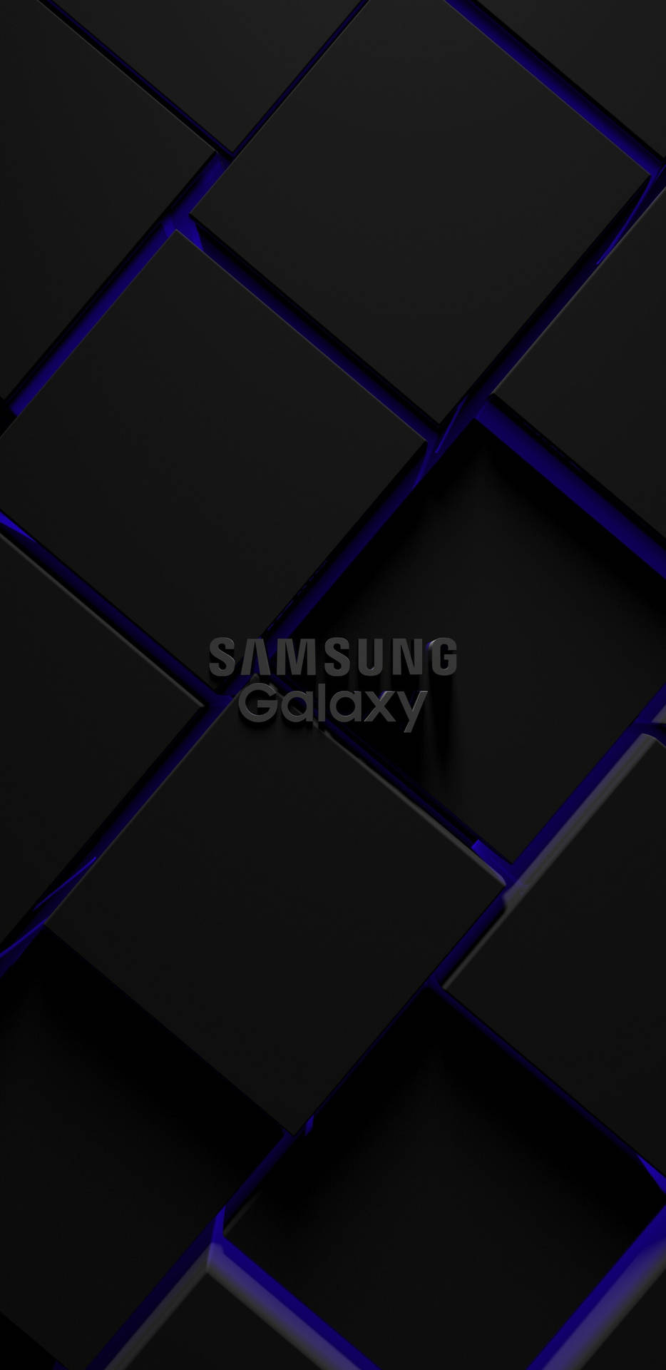 Samsung Galaxy Cubes Lilla Lys Wallpaper