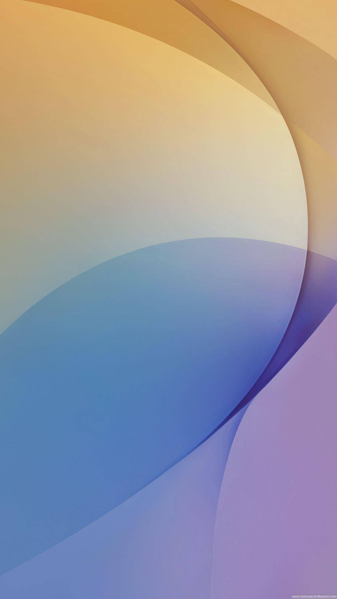 Samsunggalaxy J7 Azul Púrpura Marrón Abstracto Fondo de pantalla