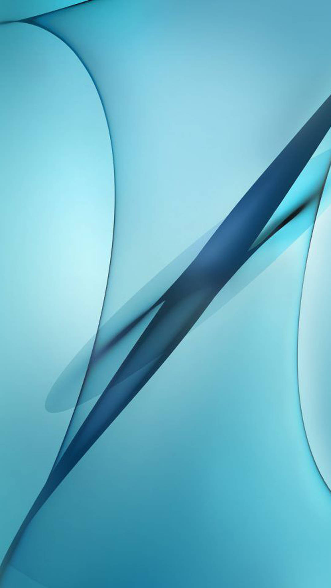 Samsung Galaxy J7 Cerulean Blå Abstrakt Wallpaper