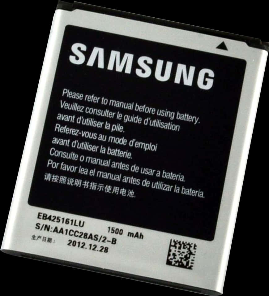 Samsung Galaxy S Flat Battery Background