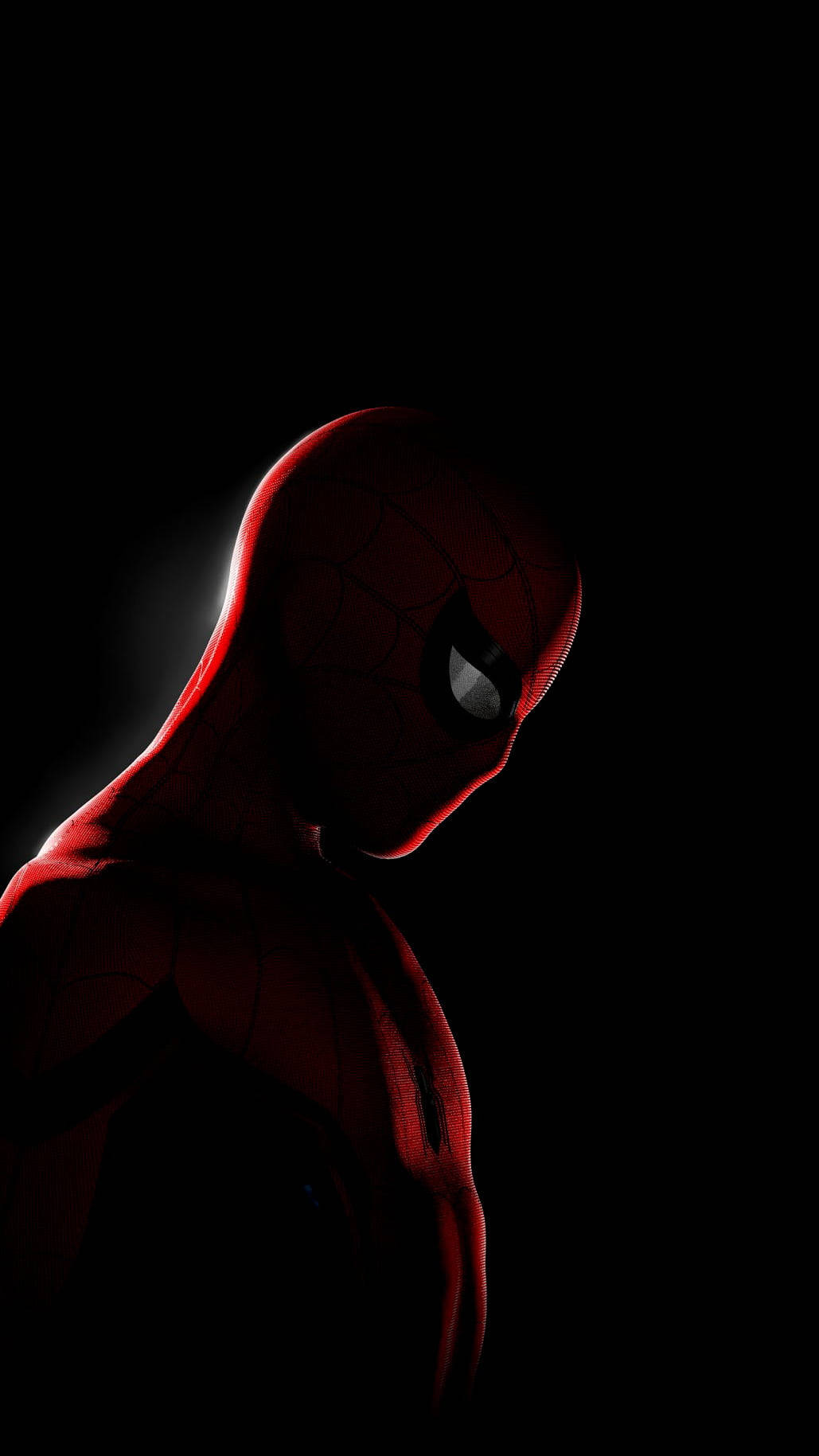 Samsung Galaxy S20 Spider Man Silhouette Background