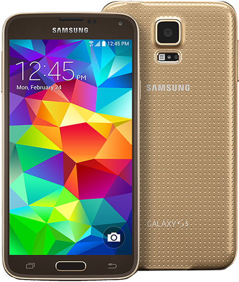 Samsung Galaxy S5 Smartphone PNG
