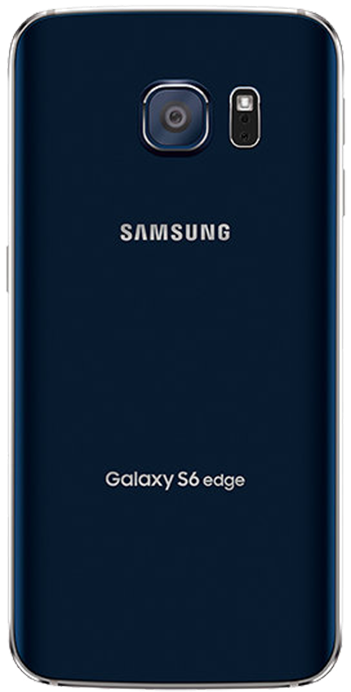 Samsung Galaxy S6 Edge Back View PNG