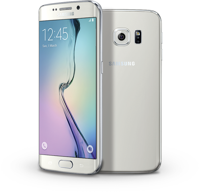 Samsung Galaxy S6 Edge Product Showcase PNG