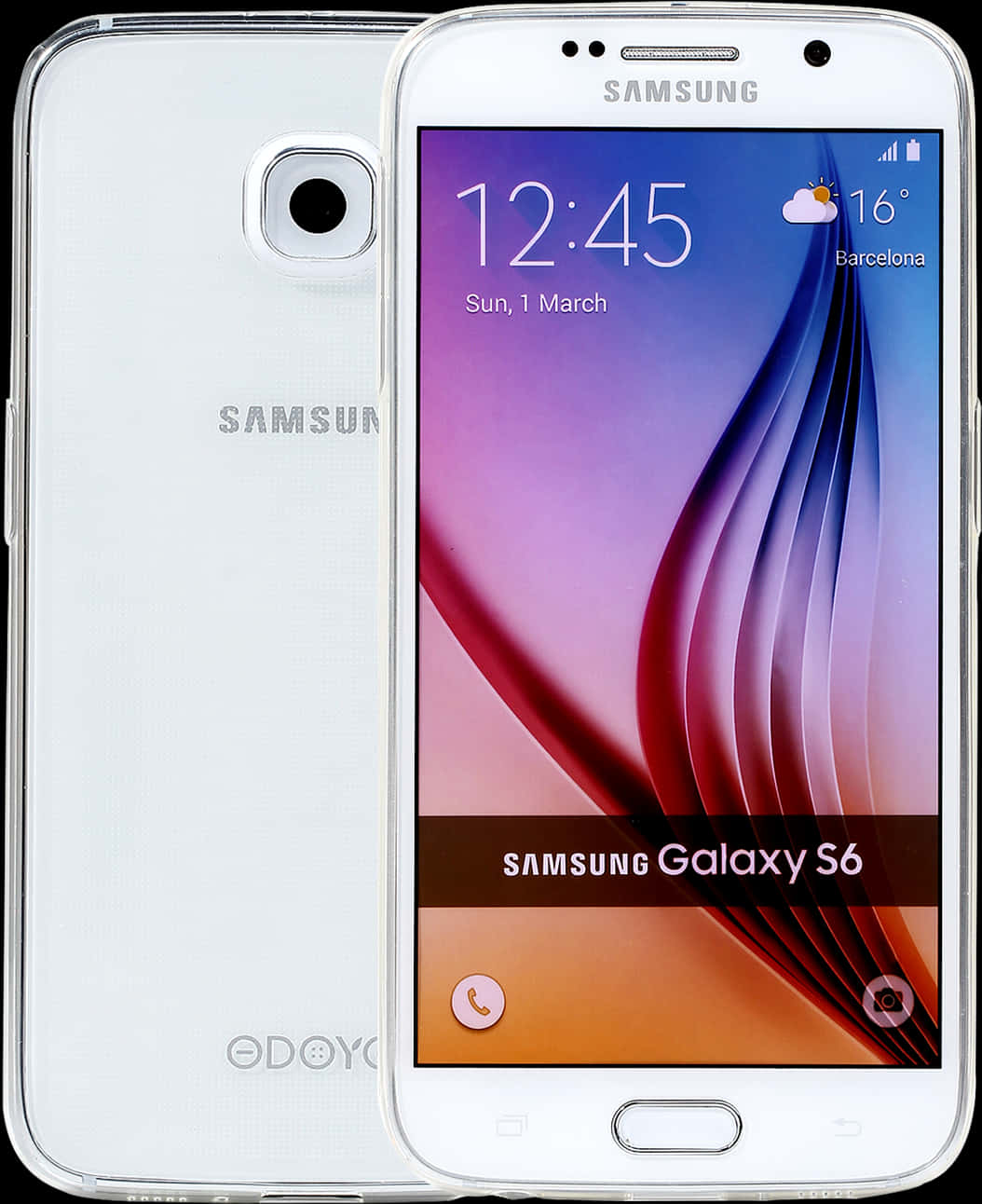 Samsung Galaxy S6 Smartphone Display PNG