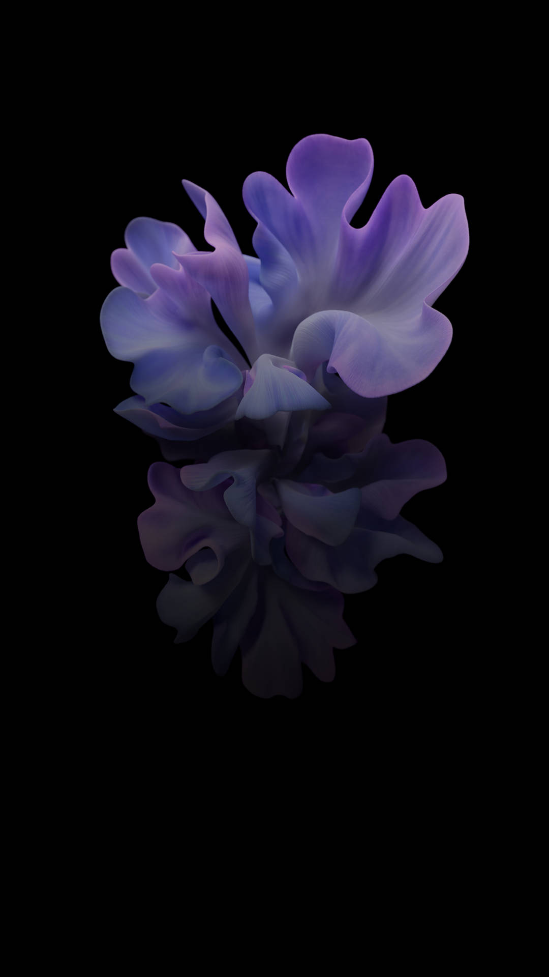 Samsung Galaxy Z Flip Purple Floral