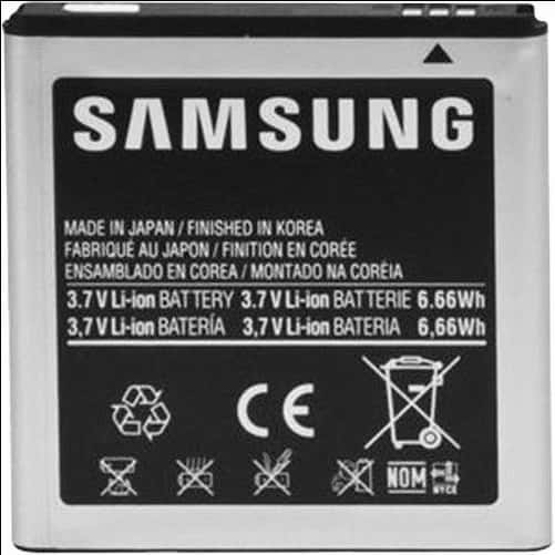 Samsung Liion Battery3.7 V PNG