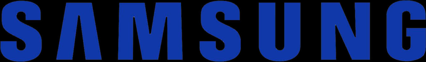 Samsung Logo Blue Background PNG